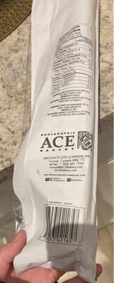 Sucre et nutriments contenus dans Ace bakery