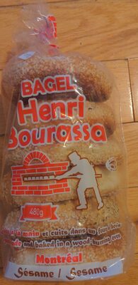 Sucre et nutriments contenus dans Bagel henri bourassa