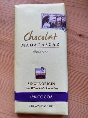 Zucker und Nährstoffe drin Chocolat madagascar