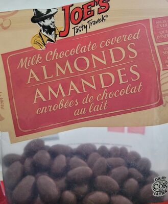 Amandes de chocolat au lait