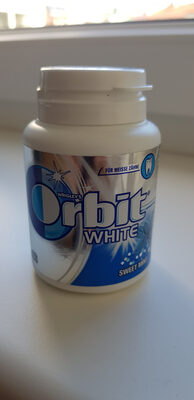 Zucker und Nährstoffe drin Wrigley s orbit white