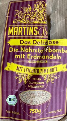 Zucker und Nährstoffe drin Martins