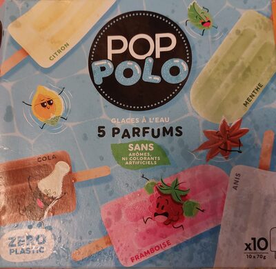 Sucre et nutriments contenus dans Pop polo