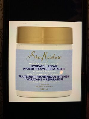 Sucre et nutriments contenus dans Shea moisture