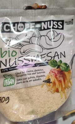 中的糖分和营养成分 Chopf nuss