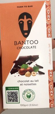 Sucre et nutriments contenus dans Bantoo chocolate