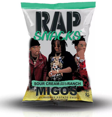 糖質や栄養素が Rap snacks