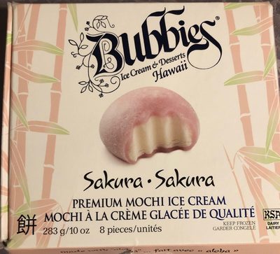 中的糖分和营养成分 Bubbies