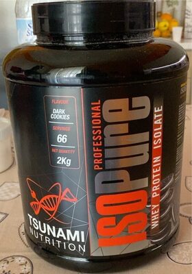 中的糖分和营养成分 Tsunami nutrition