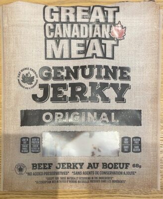 Azúcar y nutrientes en Great canadian meat