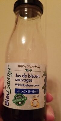 Sucre et nutriments contenus dans Bleu sauvage