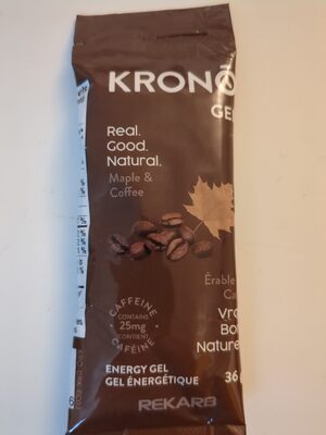 Sucre et nutriments contenus dans Krono gel