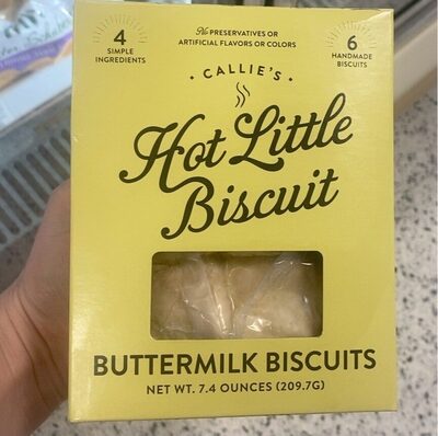 糖質や栄養素が Hot little biscuit