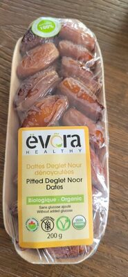 Sucre et nutriments contenus dans Evora healthy