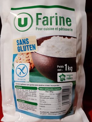 Farine sans gluten cuisine et patisserie