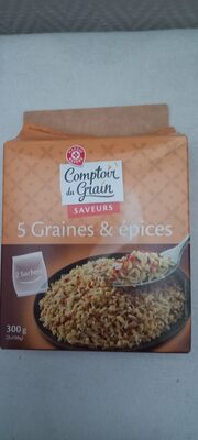 Sucre et nutriments contenus dans Marque repere comptoir du grain saveurs