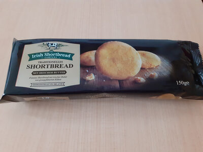 Zucker und Nährstoffe drin The irish shortbread company