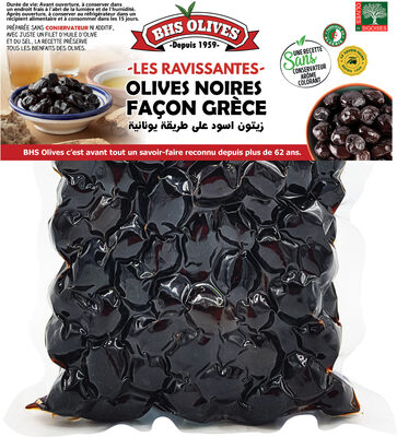 Sucre et nutriments contenus dans Bhs olives