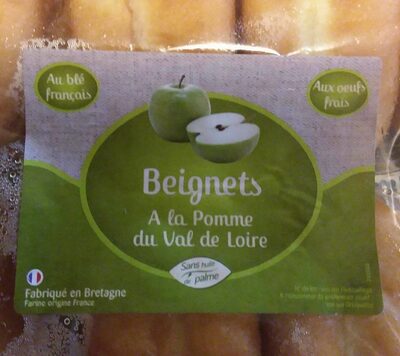 Beignets fourres a la pomme