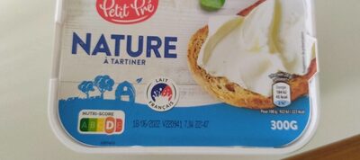 Sucre et nutriments contenus dans Petit pre