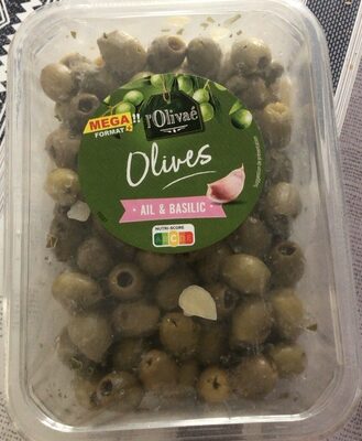 Sucre et nutriments contenus dans L-olivae lidl