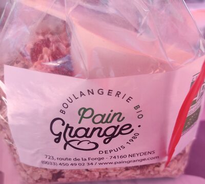 Sucre et nutriments contenus dans Pain grange