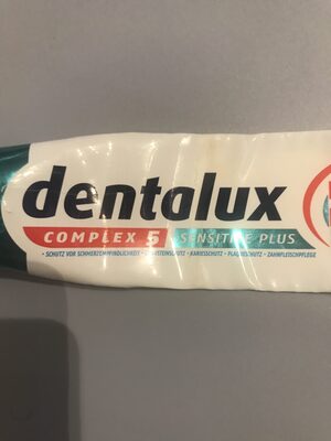 Zucker und Nährstoffe drin Dentalux