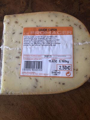 Fromage gouda au cumin