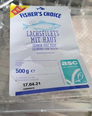 Sucre et nutriments contenus dans Fisher s choice