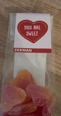 Sucre et nutriments contenus dans Zeeman