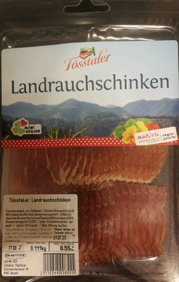 Zucker und Nährstoffe drin Tosstaler