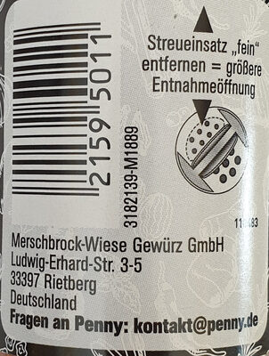 Zucker und Nährstoffe drin Merschbrock wiese gewurz gmbh