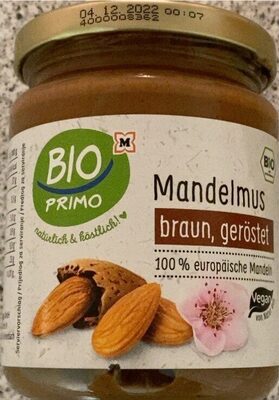 Zucker und Nährstoffe drin Bio primo