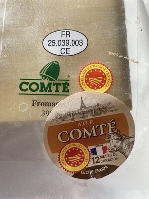 Fromage au lait cru de vache comte