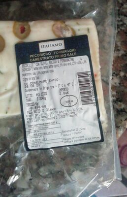 Gula dan nutrisi di dalamnya Italiano