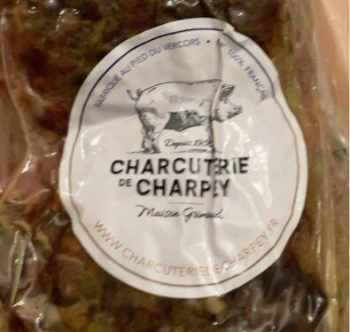 Sucre et nutriments contenus dans Charcuterie de charpey