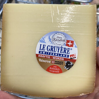 Zucker und Nährstoffe drin Le gruyere