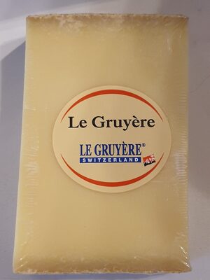 Sucre et nutriments contenus dans Le gruyere aop