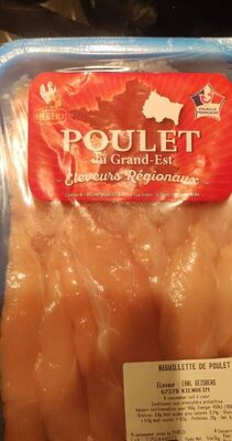 Sucre et nutriments contenus dans Poulet du grand est