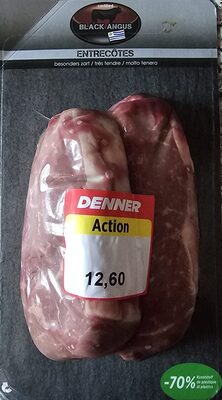 Zucker und Nährstoffe drin Black angus