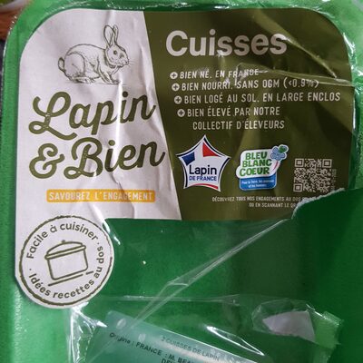 Sucre et nutriments contenus dans Lapin bien