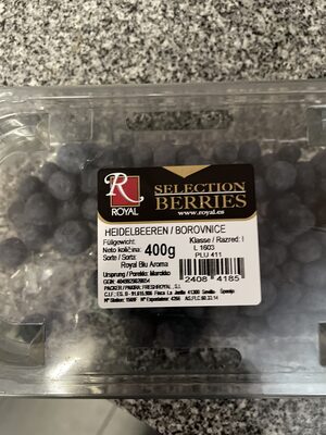 Zucker und Nährstoffe drin Royal selection berries