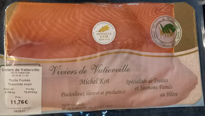 Sucre et nutriments contenus dans Viviers de vatierville