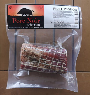 Sucre et nutriments contenus dans Porc noir selection