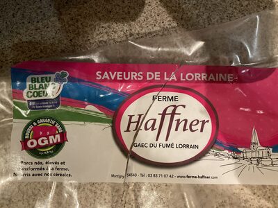 Sucre et nutriments contenus dans Haffner