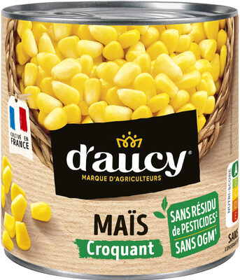 Sucre et nutriments contenus dans Daucy