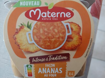 Ananas au four compotee