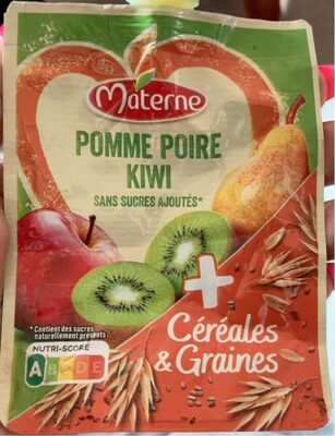 Compotes pommes kiwi