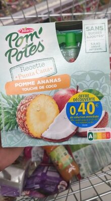 Compotes pommes ananas