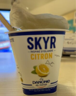 Sucre et nutriments contenus dans Danone skyr